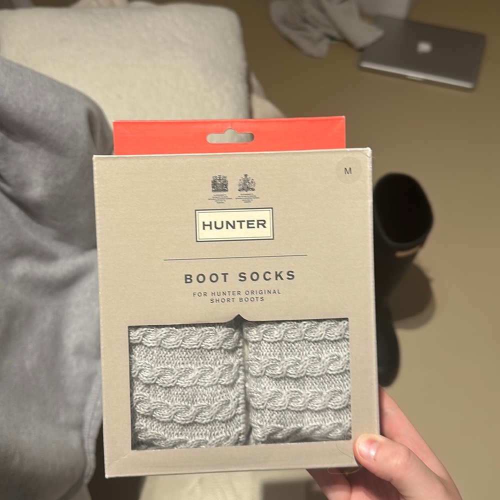 Short hunter boot socks